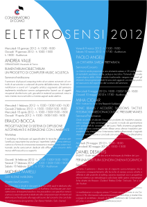 Elettrosensi 2012